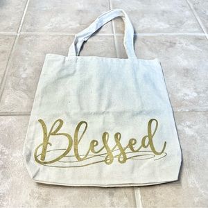 Blessed Canvas Tote Bag